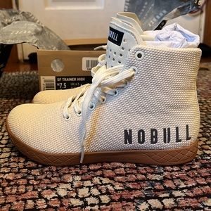 BRAND NEW rare Brooke Wells coffee shop NOBULL high-top gum trainer